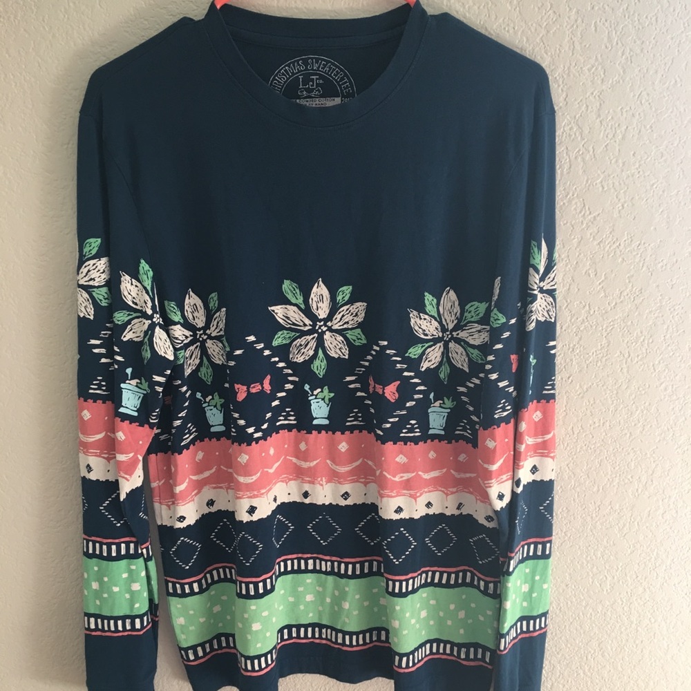 Lauren James Christmas sweater long sleeve t-shirt